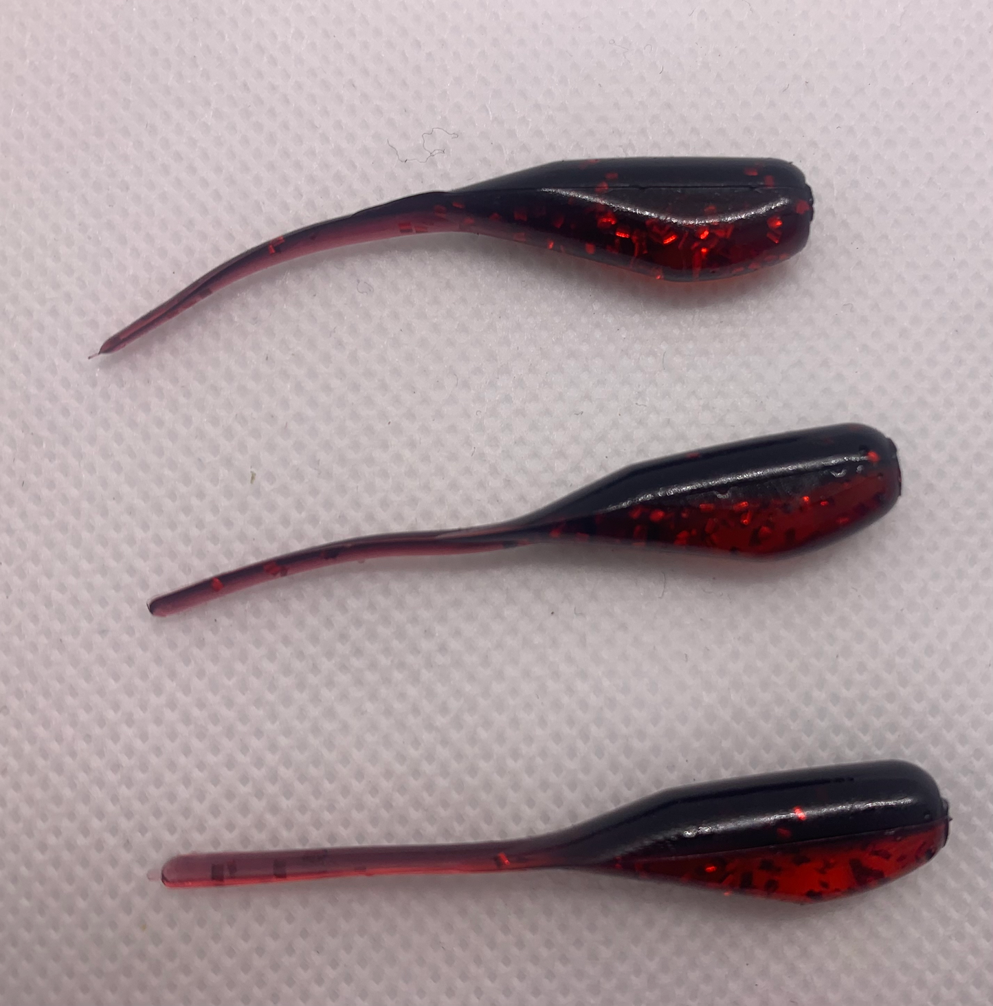 WACky Shad Jr. Black Cherry