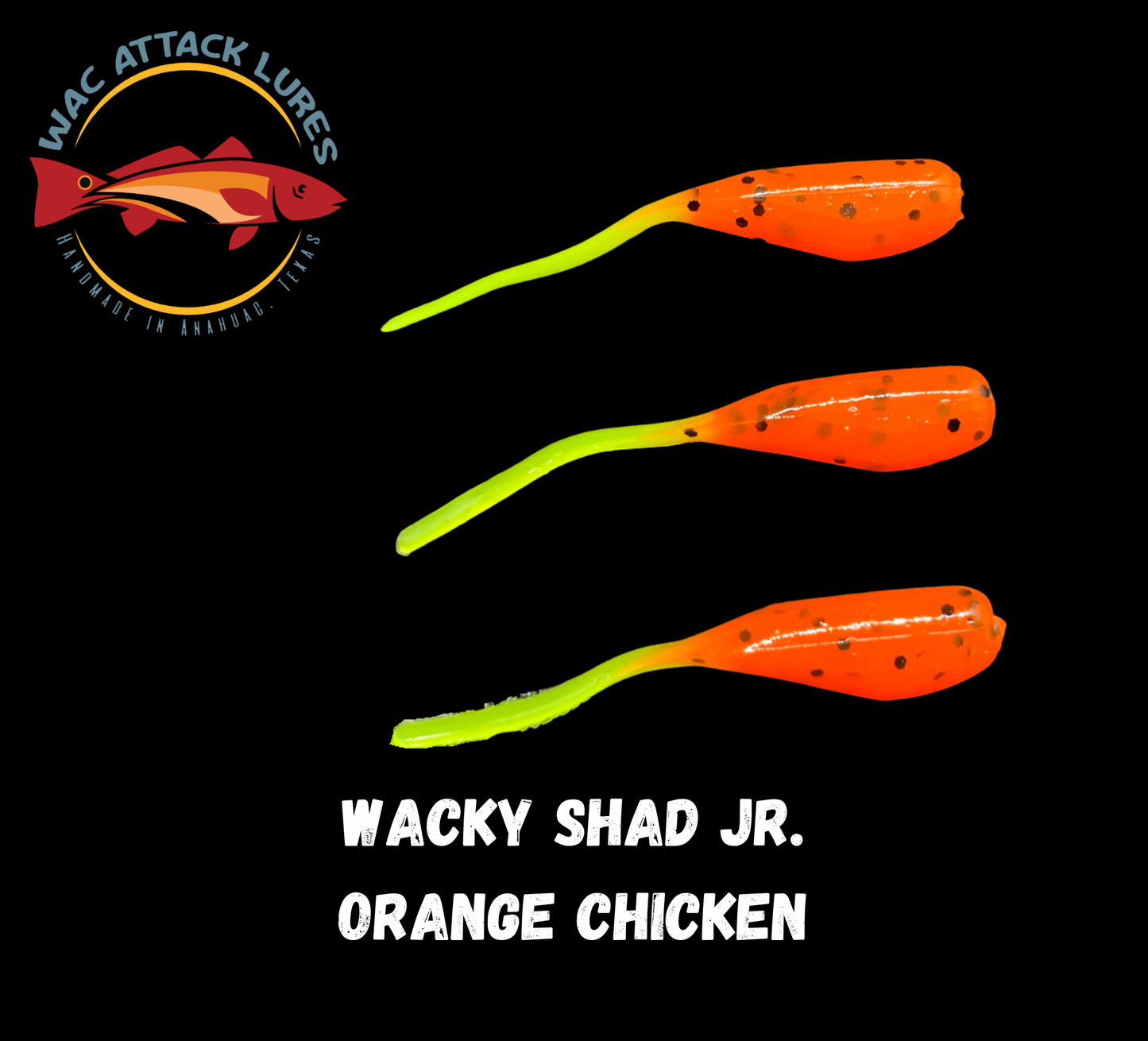 WACky Shad Jr. Orange Chicken