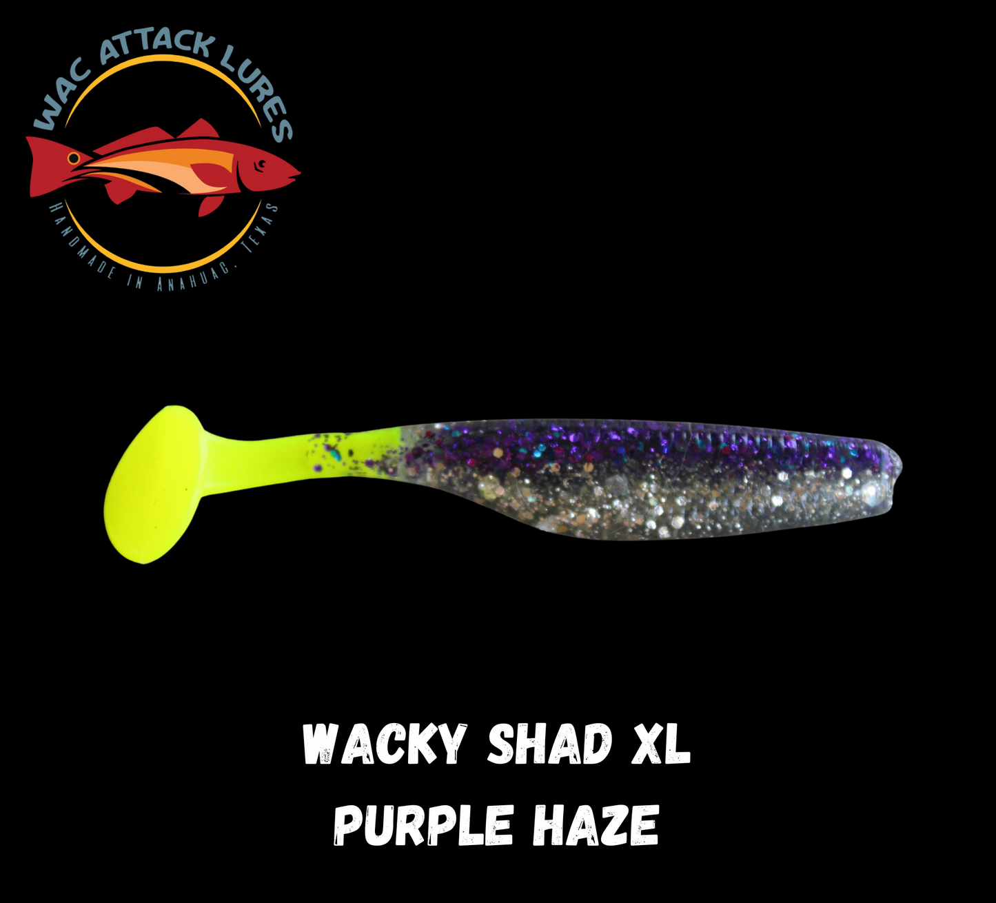 WACky Shad XL Purple Haze