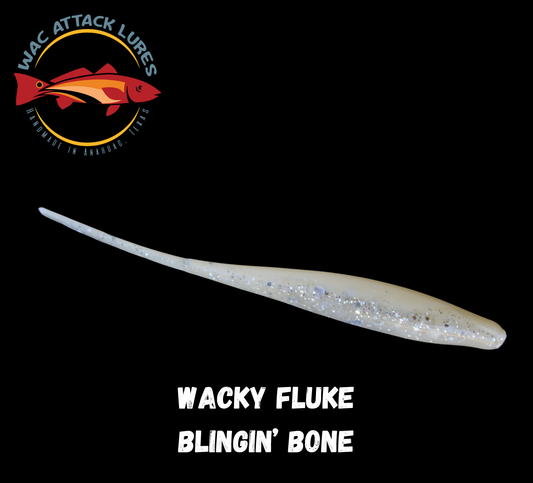 WACky Fluke Blingin Bone