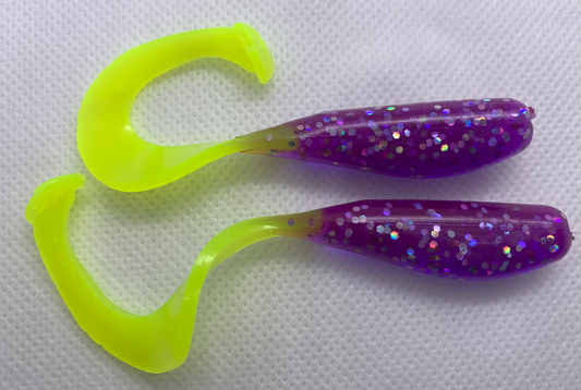 WACky Kickin Shad Purple Passion