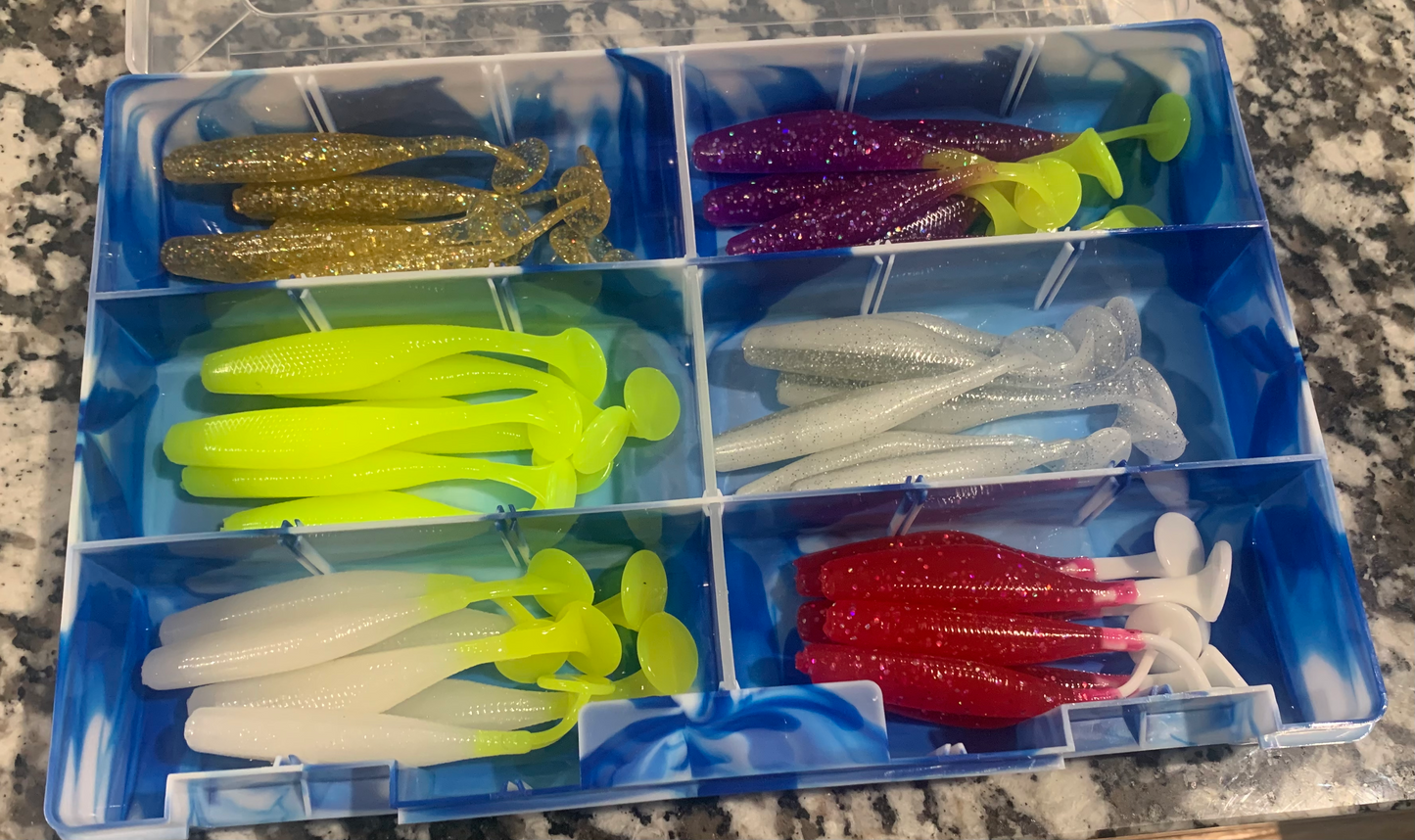 WACky Shad XL Hot Color Box – Wac Attack Lures