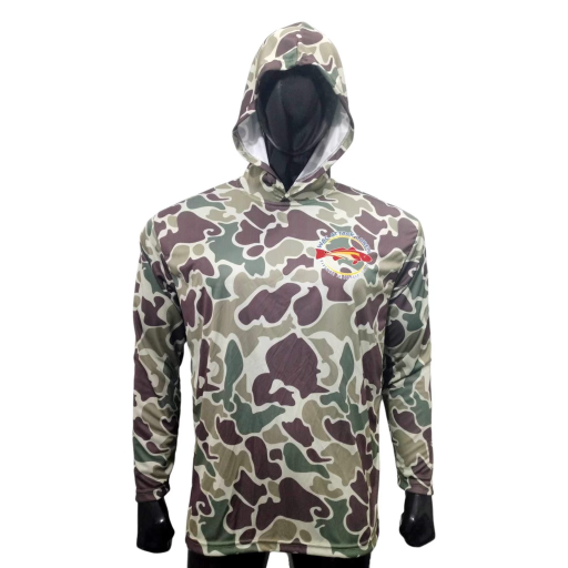 Camo Hooded Fishing Shirt