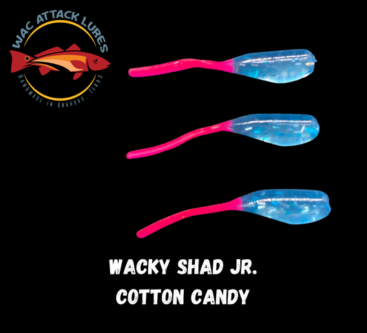WACky Shad Jr. Cotton Candy