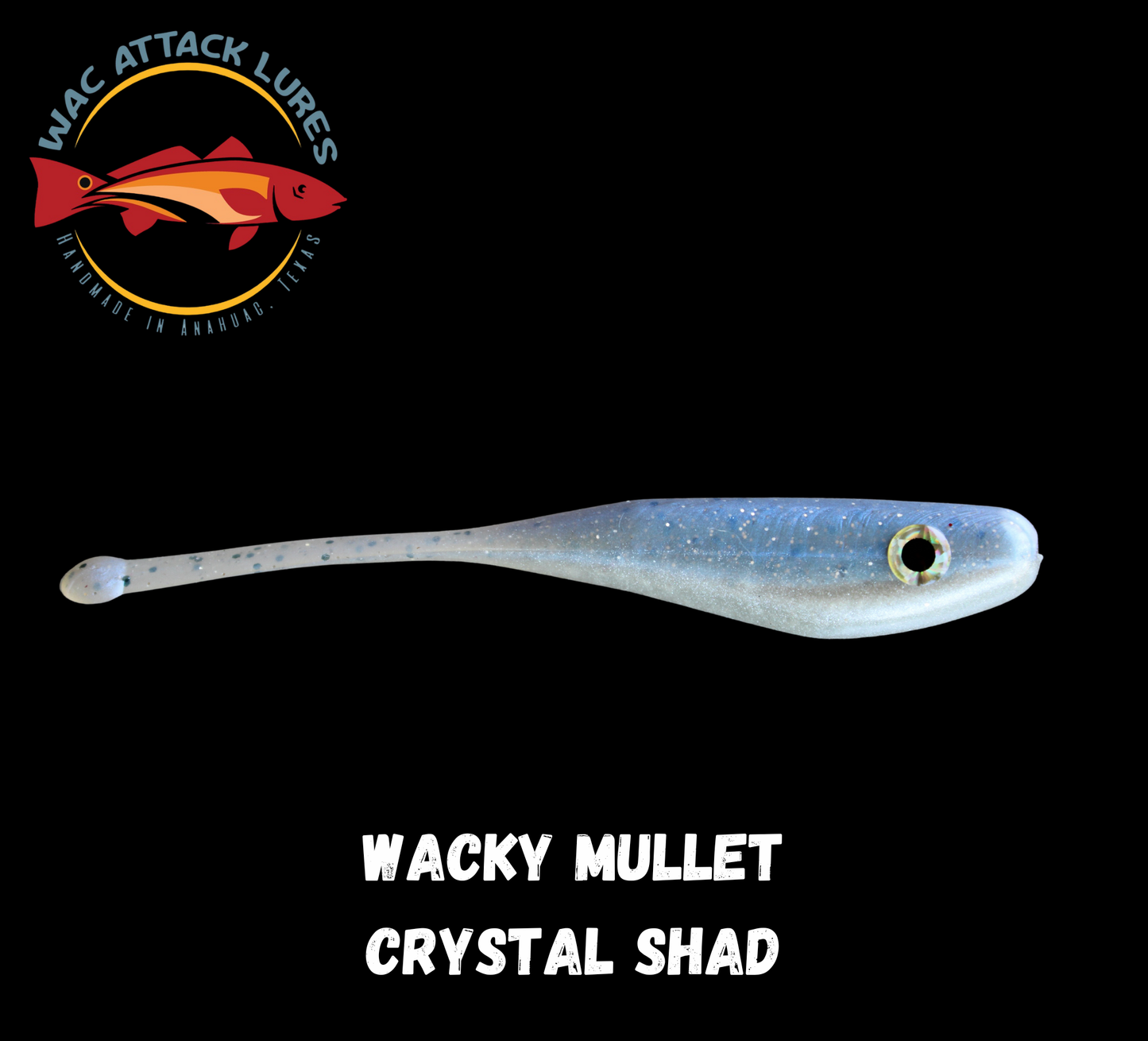 WACky Mullet Crystal Shad
