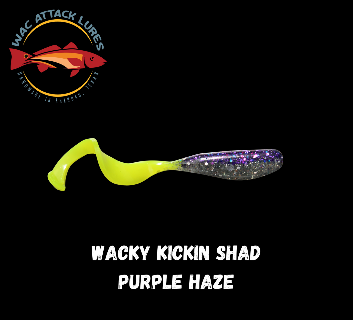 WACky Kickin Shad Purple Haze