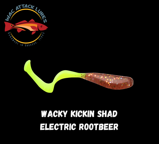 WACky Kickin Shad Electric Root Beer