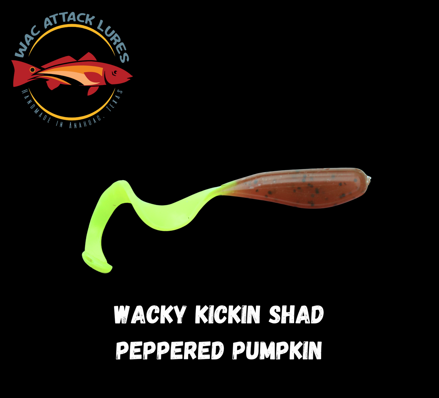 WACky Kickin Shad Peppered Pumpkin