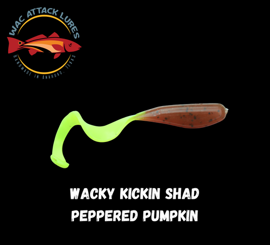 WACky Kickin Shad Peppered Pumpkin