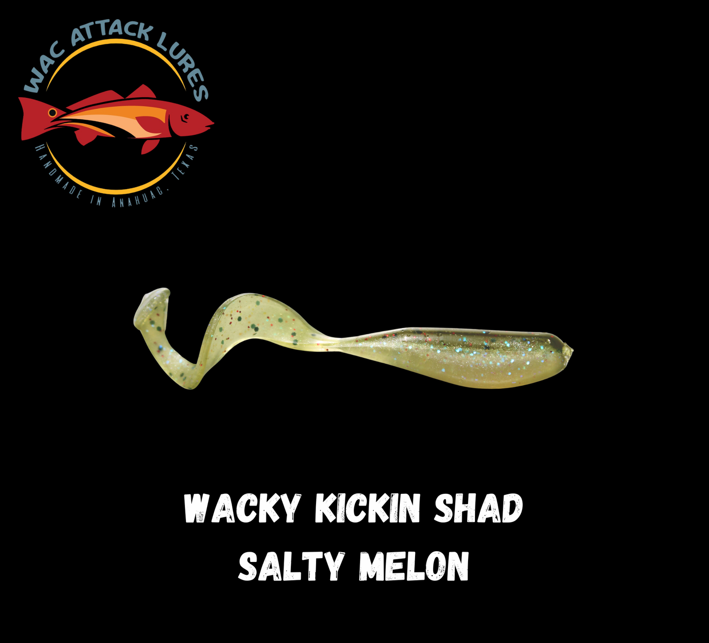 WACky Kickin Shad Salty Melon