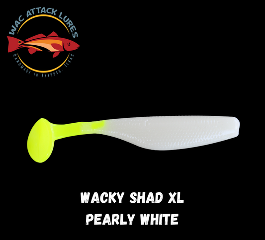 WACky Shad XL Pearly White