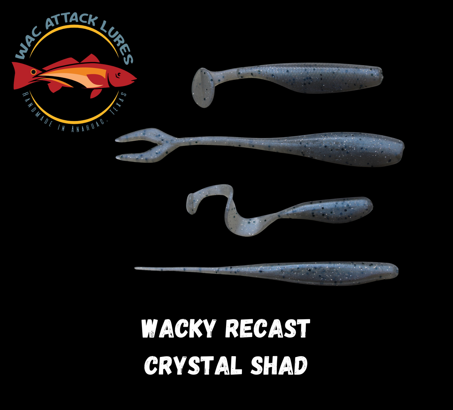 WACky Recast Crystal Shad