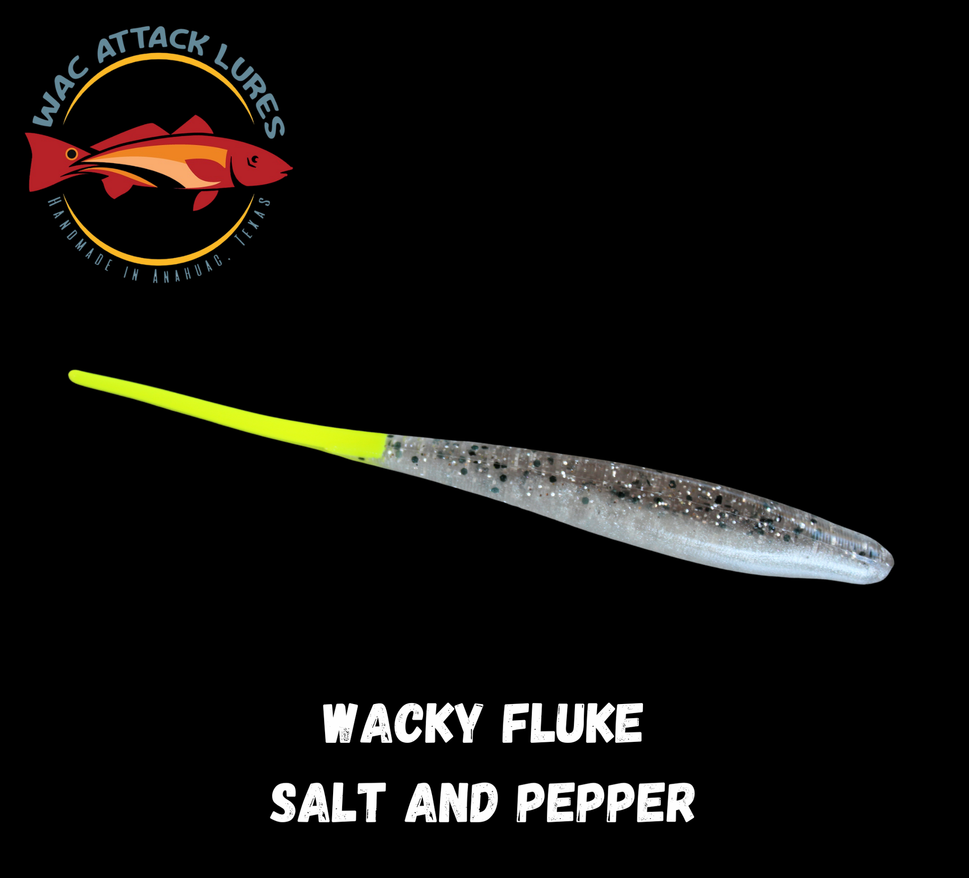 attack fishing lures WACky Fluke Salt and Pepper – Wac It digs deep into TOP BEST SELLERS! Vintage Suick Cisco Kid Size:10/0 - 100 pcs