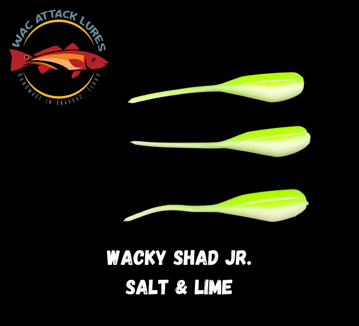 WACky Shad Jr.  Salt & Lime