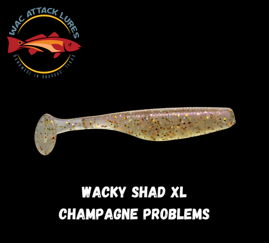 WACky Shad XL Champagne Problems
