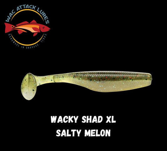 WACky Shad XL Salty Melon