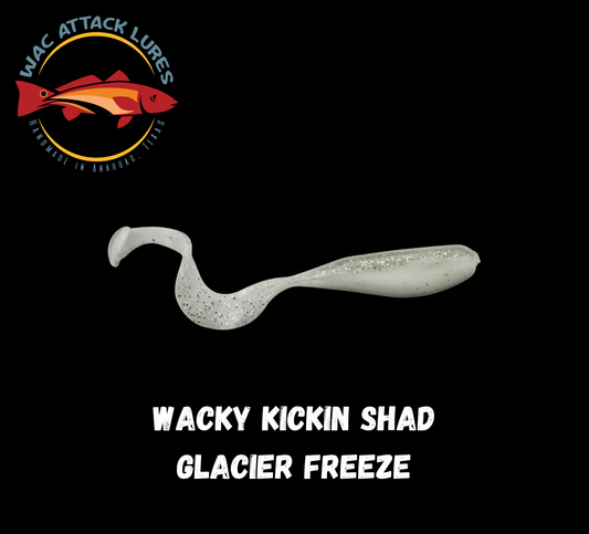 WACky Kickin Shad Glacier Freeze